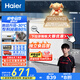 海爾（Haier）200升低霜小冰柜家用商用 冷藏柜冷凍柜兩用冰柜京東自營小型冰箱小型冷柜BC/BD-200GHW9D國家補貼