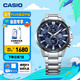 卡西歐（CASIO）EDIFICE EFR-303系列男士手表 時尚防水休閑商務(wù)男士手表七夕禮物 EFR-303DB-2AVUPR商務(wù)