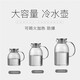 小北家新Odin耐熱玻璃冷水壺涼水 壺大容量透明玻璃壺可裝開水可加熱 1800ml細過濾網新Odin -單壺
