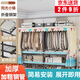 蝸家免安裝折疊衣柜出租房簡(jiǎn)易衣柜宿舍衣服柜雙人布衣柜大號(hào)臥室衣柜 陽(yáng)光小鎮(zhèn)【折疊款-長(zhǎng)194cm】