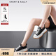 CHERY KALLY透氣黑色百搭運(yùn)動(dòng)帆布鞋女2025新款增高厚底松糕鞋女休閑板鞋 黑色 Black 38