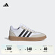 adidas「T頭鞋」GRADAS休閑網(wǎng)球文化板鞋男女阿迪達(dá)斯官方輕運(yùn)動(dòng) 白色/卡其色/黑色 36