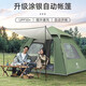 駱駝（CAMEL）逍遙戶外帳篷涂銀防曬野營全自動速開帳露營裝備 133BANA027