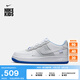 耐克（NIKE）官方男女童空軍一號AF1大童運(yùn)動(dòng)鞋夏季板鞋膠底FB1844 111白/白/白/塵光子色/皇家藍(lán) 39