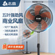 志高（CHIGO）電風扇落地扇家用臺式夏天小宿舍遙控立式搖頭工業(yè)大風力電扇 20英寸經(jīng)濟型工業(yè)扇