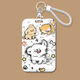 優(yōu)米帕甩頭小狗卡套校園學(xué)生飯卡公交門(mén)禁工作身份證件廠(chǎng)牌水保護套情侶 甩頭小狗1 卡套+白色短繩【店長(cháng)】