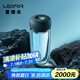 雷德夫（LEIDFOR）G6同心系列 曲線款 雙層玻璃杯茶杯 幻影黑 380ml