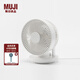 無印良品（MUJI）空氣循環(huán)風扇 電風扇家用 桌面 臺式 LAJ0CA4S 白色 220*196*277mm