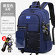 JCZS德國2025新款小學(xué)生初中生男減負護脊中學(xué)生書(shū)包高中女生大容量超 大號藏藍色(送閃電熊)