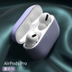 新水星蘋(píng)果AirPods Pro無(wú)線(xiàn)藍牙耳機保護套無(wú)線(xiàn)耳機保護殼耳機套防摔防滑防塵防指紋 Apple AirPods Pro【紫色】 通用版