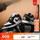 耐克（NIKE）Jordan官方耐克喬丹AJ1女子運(yùn)動(dòng)鞋刺繡板鞋低幫DC0774 101白色/黑/白色 40.5