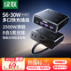 綠聯(lián)S6桌面充電站插排插線板USB插座接拖線板TypeC/USB多口一轉多拓展迷你便攜氮化鎵30W快充方形魔盒