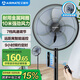艾美特（AIRMATE）七葉家用遙控電風(fēng)扇7檔大風(fēng)量空氣循環(huán)搖頭臺式落地扇節能柔風(fēng)小風(fēng)扇預約定時(shí)落地式電扇 CS35-R19