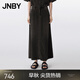 JNBY/江南布衣25夏新品半身裙牛仔A型簡(jiǎn)約通勤休閑5P4D14410 998/牛仔深灰 L