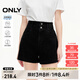 ONLY夏季時(shí)尚百搭高腰顯瘦A字短褲牛仔褲女|124243004 J09 深牛仔灰色 S 160/64A