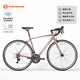 永祺RE200彎把公路自行車(chē)公路車(chē)自行車(chē)成人公路車(chē)入門(mén)級公路賽騎行 冰梅粉 700Cx450mm|身高155-165cm
