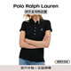 Ralph Lauren拉夫勞倫運(yùn)動(dòng)潮流輕奢休閑女短袖t恤polo衫黑色211870245M