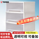 TENMA天馬塑料衣物被子抽屜收納盒26升 可視透明抽屜盒 儲(chǔ)物箱子 3個(gè)裝