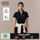 Teenie Weenie小熊女裝連衣裙2025夏季新款休閑活力清新時尚POLO裙 藏青色 M