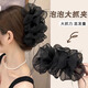 柏詩(shī)琳云朵泡泡網(wǎng)紗抓夾女2025新款高級(jí)感大號(hào)羽毛鯊魚夾子頭飾發(fā)夾頭花 羽毛泡泡抓夾【拯救扁平后腦勺】