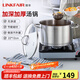 凌豐（LINKFAIR）304不銹鋼湯鍋家用燉煮鍋無涂層復(fù)合鍋底電磁爐燃氣灶通用 2-3人適用 22cm 4L