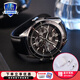 卡西歐（CASIO）【全國(guó)聯(lián)?！縀difice男士手表太陽(yáng)能藍(lán)寶石商務(wù)休閑鋼帶皮帶手表 EFS-S510L-1AVUPR
