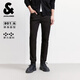 杰克·瓊斯（JACK&JONES）25年秋季新款男裝黑色牛仔褲男 901修身高彈力休閑褲子品牌男褲 A15黑色牛仔 第一批 32 175 W32/L32