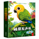 3D觸摸發聲書 0-3歲立體玩具書拉拉書情景會說話的有聲百科知識嬰幼兒啟蒙早教兒童寶寶觸摸發聲書 寶寶早教故事書動物百科書 好玩的觸摸發聲書 有聲繪本啟蒙書籍識字發聲書早教書籍手指發聲書 觸摸發聲書