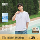 森馬（Semir）短袖T恤男索羅娜涼感抗菌夏裝設(shè)計感印花休閑圓領(lǐng)t恤101324100154