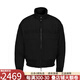 阿瑪尼（ARMANI）保暖加厚白鴨絨羽絨服雙面可穿男裝11719禮物 黑色 52