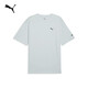 彪馬PUMA寬松運動(dòng)休閑風(fēng)短袖T恤男子春夏Logo印花上衣681291 L