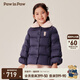 PawinPaw卡通小熊童裝秋冬女童防風(fēng)保暖毛領(lǐng)兒童羽絨服 Navy藏青色/59 160 cm