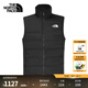 北面（The North Face）羽絨馬甲男550蓬防潑濺鵝絨立領(lǐng)休閑羽絨保暖背心24秋季新款|88R6 4H0/宇宙黑 XL