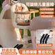 LCARS電動(dòng)車(chē)兒童座椅前置嬰兒小孩寶寶坐椅電瓶車(chē)踏板車(chē)摩托車(chē)座椅安全 米白全包圍【可升降+內(nèi)置減震】 升級(jí)三軌道綁帶緊繩器