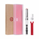 三文堂（TWSBI） ECO鋼筆活塞上墨式鋼筆系列學(xué)生成人練字書法透明示范鋼筆男女孩大容量免費(fèi)刻字送禮官方正品 透明色 F尖【官方標(biāo)配-3年免費(fèi)保修】