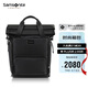 新秀麗（Samsonite）高端時(shí)尚雙肩包電腦包16英寸男女背包牛皮革休閑大容量TM7*003