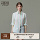 Teenie Weenie小熊女裝襯衫2025春季新款撞色條紋俏皮可愛(ài)舒適襯衣 撞色 S