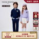 Teenie Weenie Kids小熊童裝25年新款男女童休閑百搭純棉翻領(lǐng)衛衣 紫色 130 cm