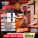 德龍（Delonghi）咖啡機 意式家用半自動15Bar泵壓冷萃咖啡 軟觸屏手動奶泡自動停流小巧金屬機身 吉拉朵系列 EC890 .PR追光粉 即時加熱 自動關機 專業(yè)蒸汽細桿拉花