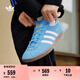 adidas「T頭鞋」STADT經(jīng)典時(shí)尚薄底運(yùn)動(dòng)板鞋男女阿迪達(dá)斯三葉草   藍(lán)色/亮白/漢玉白   43