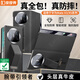皮皮殼【華為X5/x3現(xiàn)貨速發(fā)】適用于華為matex5/x3折疊屏手機(jī)殼華為x5典藏版真皮支架腕帶全包防摔皮套 【羽砂黑】真皮腕帶支架款 華為HUAWEIMateX5