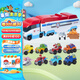 汪汪隊(duì)立大功（PAW PATROL）汪汪隊(duì)玩具全套狗狗巡邏車(chē)男女孩兒童玩具生日禮物 大巴士車(chē)+8輛合金賽車(chē)