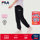 FILA【舒爽棉】斐樂兒童童裝褲子2025年秋季新款女中大童針織長褲 傳奇藍(lán)-NV 170