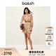 ba&sh【楊采鈺同款】bash2025早春法式優(yōu)雅印花度假連衣裙1E25LOLY ROSE M 1