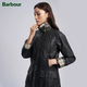 Barbour Beadnell女士純棉修身格紋里油蠟夾克 鼠尾草綠 M (10)