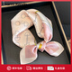 Charm Kendo真絲絲巾2025新款桑蠶絲小方巾領巾圍巾生日禮物送女友媽媽 粉色鏈條高級感高檔送女朋友老婆