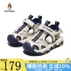 暇步士（Hush Puppies）童鞋女童涼鞋兒童戶外運(yùn)動(dòng)網(wǎng)鞋軟底網(wǎng)面透氣包頭男童沙灘涼鞋 HP3237白色 29
