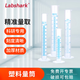 LABSHARK 塑料量筒加厚PP材質(zhì)直型帶刻度量杯耐酸堿帶刻度化學(xué)實驗室器材試劑容器 (藍(lán)線)1000ml 1個