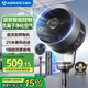 艾美特（AIRMATE）【旗艦金天鵝】空氣循環(huán)扇語音智能電風(fēng)扇32檔直流變頻一級(jí)能效落地扇負(fù)離子凈化 FA20-SRDI156