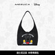 迪士尼包包女包瑪麗貓帆布大容量腋下包單肩包女生日禮物女
